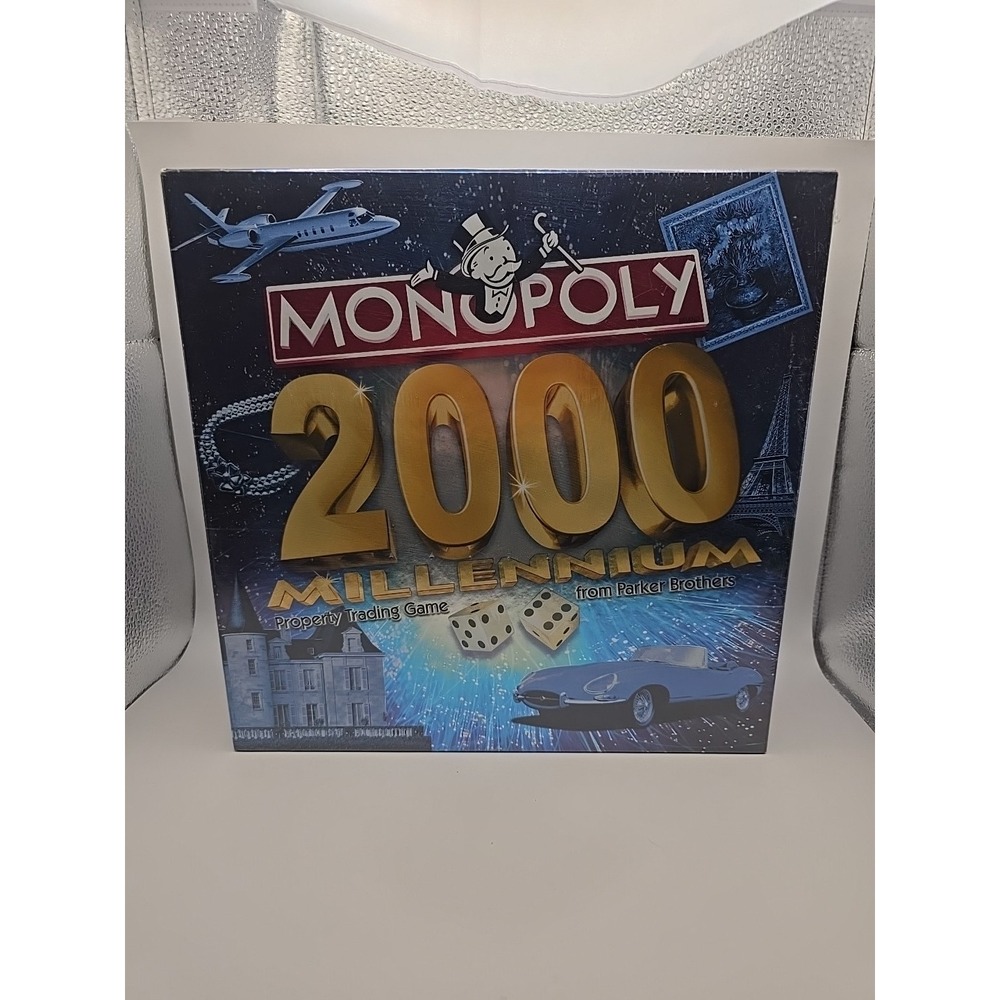Vintage Monopoly 2000 Millennium Edition – SEALED – 1999 Parker‎ Brothers